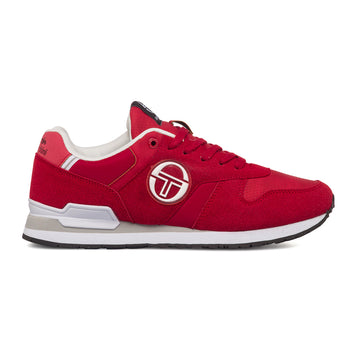 Sneakers rosse da uomo con logo laterale Sergio Tacchini Thunder Mix, Brand, SKU s323000313, Immagine 0